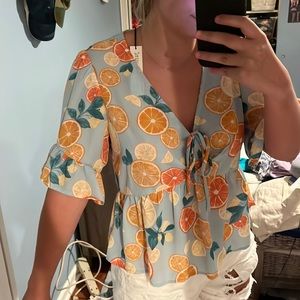 Lemon blouse